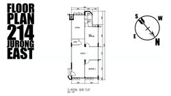 Blk 214 Jurong East Street 21 (Jurong East), HDB 3 Rooms #495589741